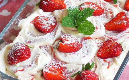Raffaello Erdbeer Tiramisu, in 10 Minuten fertig