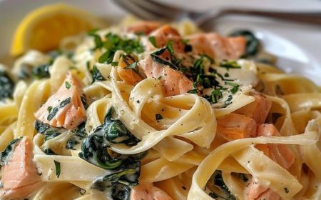 Lachspasta