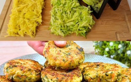 Zucchini-Kartoffelpuffer