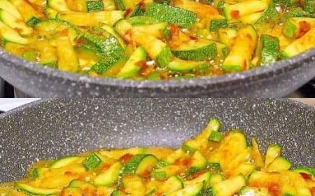 spanische Knoblauch-Zucchini
