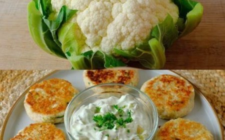Blumenkohl Frikadellen