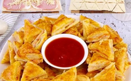 Pizzataschen einfach und superlecker