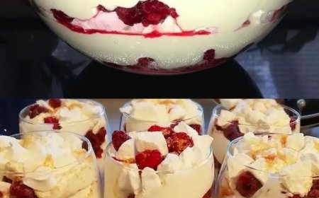 Einfaches Himbeerdessert Rezept: Genuss mit nur 4 Zutaten