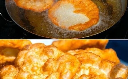 Ungarische Langos mit Knoblauch