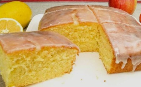 ZITRONENKUCHEN, WAHNSINNIG SAFTIG UND LECKER