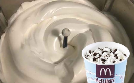 Eis-McFlurry von McDonald’s zu Hause mit dem