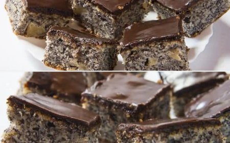 Schneller Mohnkuchen in 10 Minuten gemacht