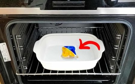 Der Trick, den Backofen „ohne Aufwand“ zu reinigen. Sogar verbranntes Fett verschwindet