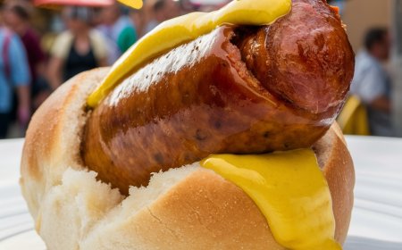 Rezept für deutsche BratwurstZutaten: