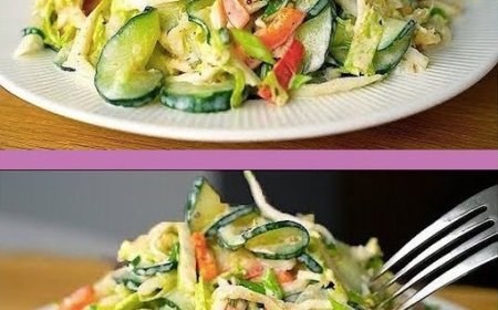 Gurkensalat mit Chinakohl zum Abnehmen
