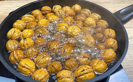 Legen Sie eine Walnuss in kochendes Wasser! Meine Großmutter hat mir dieses Geheimnis verraten