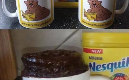 Der Nesquik Mug Cake: Schokoladenkuchen in 5 Minuten in einer Tasse