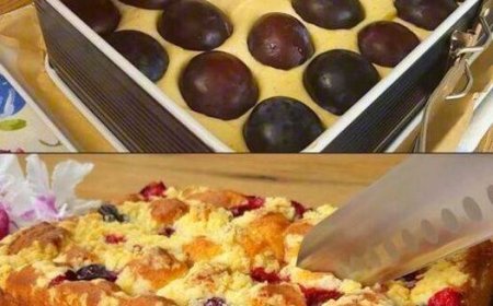 Zergeht auf der Zunge, Französischer Pflaumenkuchen in 10 Minuten