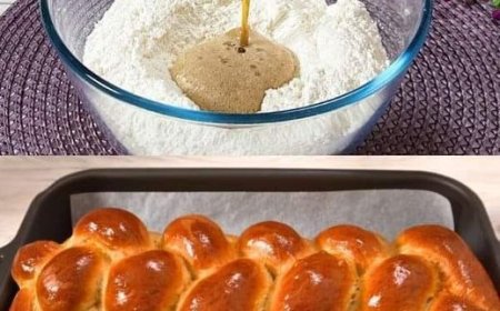 Geben Sie einfach Coca-Cola zum Mehl und das Brot ist fertig