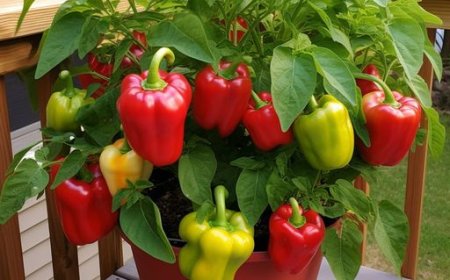 Wie man Paprika zu Hause anbaut: Das Geheimnis für eine reiche Produktion