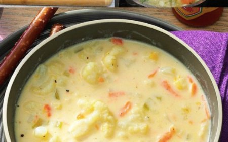 Blumenkohlsuppe, Gesund und megalecker