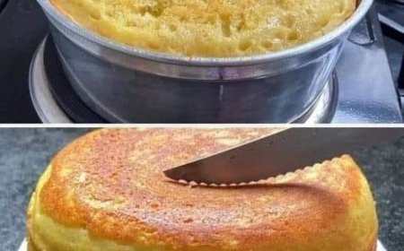 Rezept für einen zarten Kuchen: Einfach, ohne Zucker und Mehl.