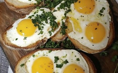 Ich liebe Eier Brot hoffe bin nicht die einzige die es so isst