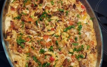Gyros – Spätzle – Auflauf