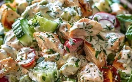 Griechische Hähnchen Tzatziki