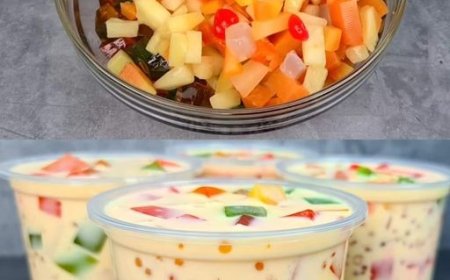 Fruchtiges Tapioka Gelee Getränk