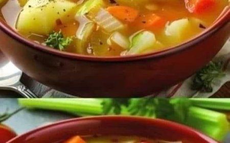 Klassische Gemüsesuppe