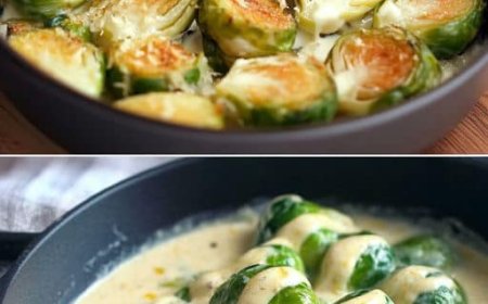 Rosenkohl in Frischkäse Senfsauce