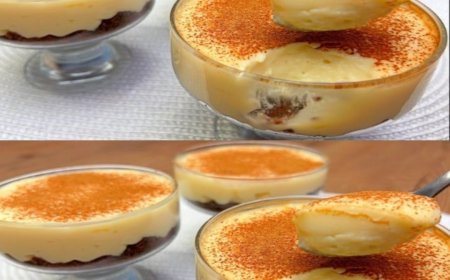 Ein köstliches hausgemachtes Dessert in nur 5 Minuten, kein Kochen erforderlich