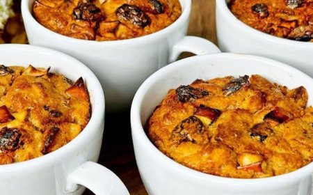 Genießen Sie eine zuckerfreie Leckerei: Haferflocken-Apfelbecher-Rezept