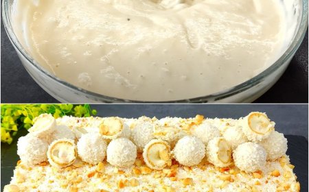 Raffaello-Kuchen, so saftig und so lecker
