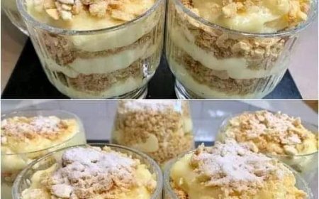 Wenn ich faul bin, mache ich immer dieses Dessert. „Napoleon im Glas“: Sie müssen sich nur die Finger lecken. In 2 Minuten gegessen