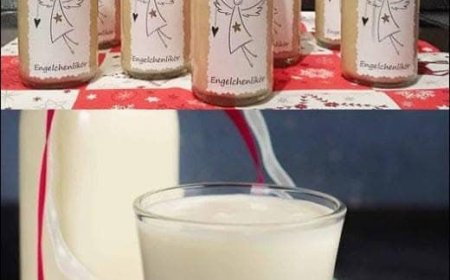 Weihnachtliches Engelchenlikör, jedes Jahr bei mir ein muss