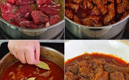 Gulasch: das einfache Rezept für ein zartes und leckeres Gericht