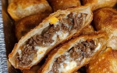 Philly Cheesesteak-Eierrollen: