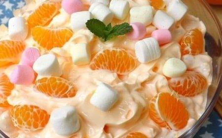 Orangefarbene Cremepaletten