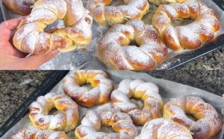 Wenn sie 1 Ei, 2 El Zucker und Mehl haben bereiten Sie dieses köstliche Dessert