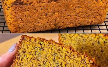 Duftendes Haferbrot mit Zucchini und Karotten