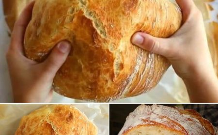 Brot Rezept: Superlecker und Einfach! Außen Knusprig, Innen Weich