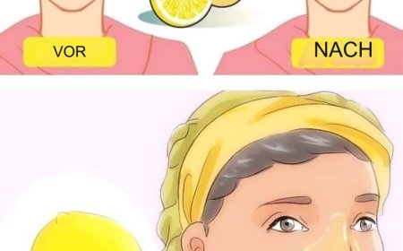 Zitronentipp zur Beseitigung tiefer Gesichtsfalten