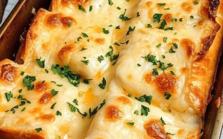 Einfaches Käse-Knoblauch-Brot