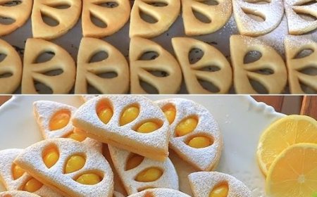 Wunderschöne Pfirsichmarmelade Kekse