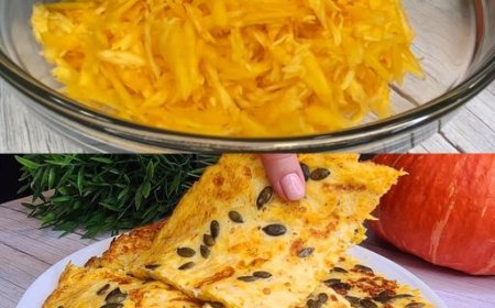 Pikante Kürbispfannkuchen mit Mozzarella