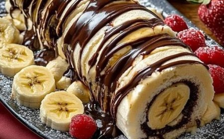 Banana Split Rolle