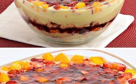 Leckeres Frucht-Trifle-Rezept: Ein geschichteter Genuss für jeden Anlass