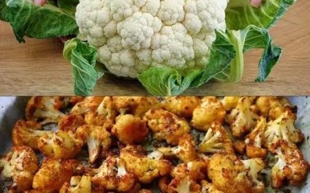 Knuspriger Blumenkohl aus dem Ofen