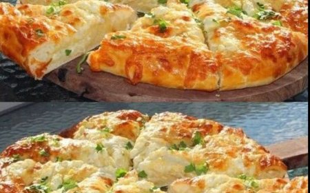 Griechisches Käsebrot, schmeckt einfach jedem