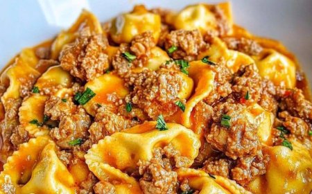 Cremige Tortellini-Pfanne mit würzigem Hack: Ein schneller und leckerer Alltagsheld