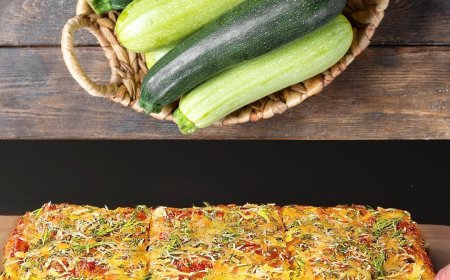 Pikantes Zucchini-Speck-Brot