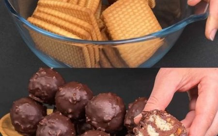 Schokoladen-Erdnuss-Keksbällchen