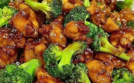 Blitzschnell  lecker  Asiatisches Hähnchen mit Brokkoli in nur 15 Minuten